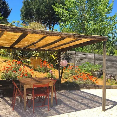 Stunning Glamping Yurt With A Pool Near The Costa De Prata In Portugal Ferienhaus Vimeiro (Leiria)